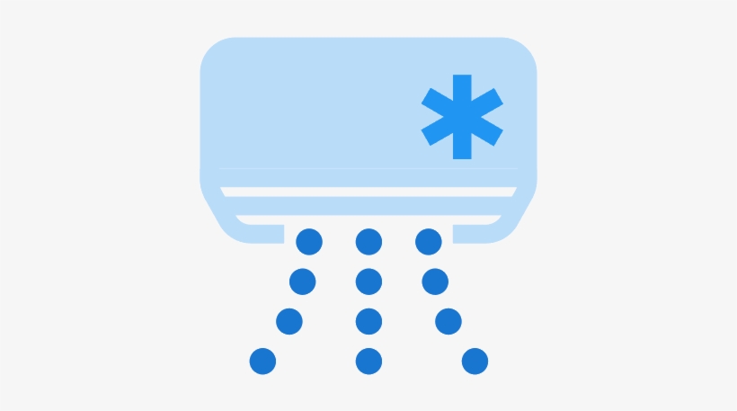 Air Conditioner Blue Icon Png, transparent png