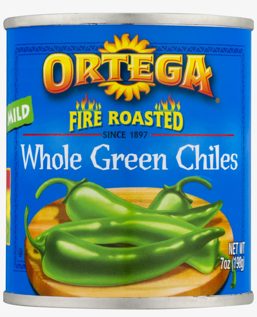 Ortega Diced Green Chilis - 7 Oz Can, transparent png