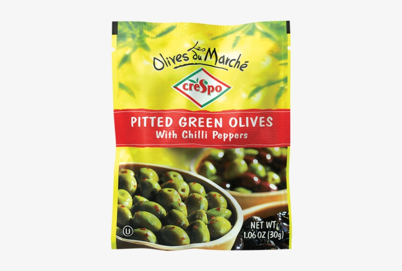 Crespo Les Olives Du Marche Olives, Green, Pitted,, transparent png