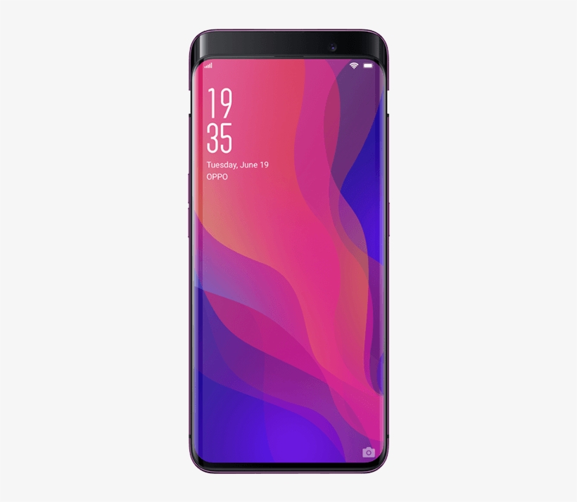 Oppo Find X 128 Gb Bordeaux Red Front - Oppo Find X, transparent png