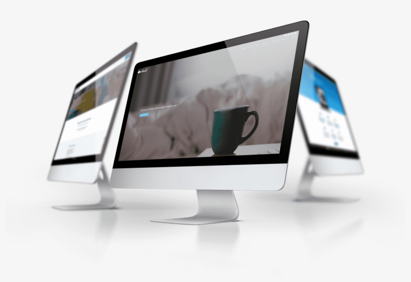 Photo Of Imac Computers With Fountain Digital Websites - Web Design, transparent png