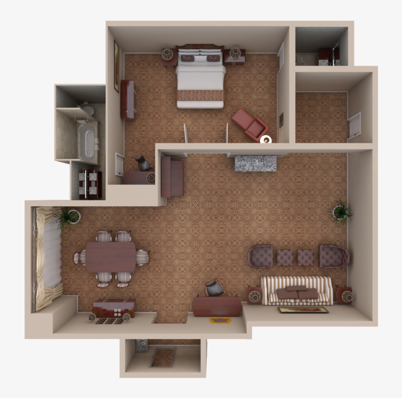 View 3d Floor Plans - Floor Plan, transparent png