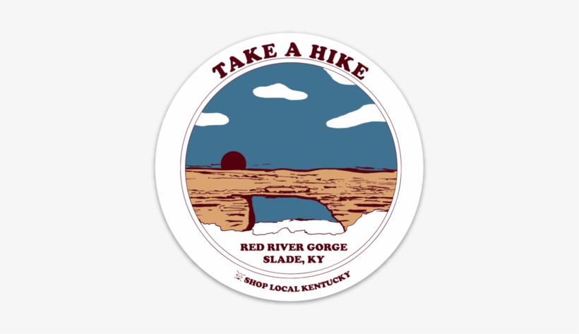 Take A Hike Decal - Decal, transparent png