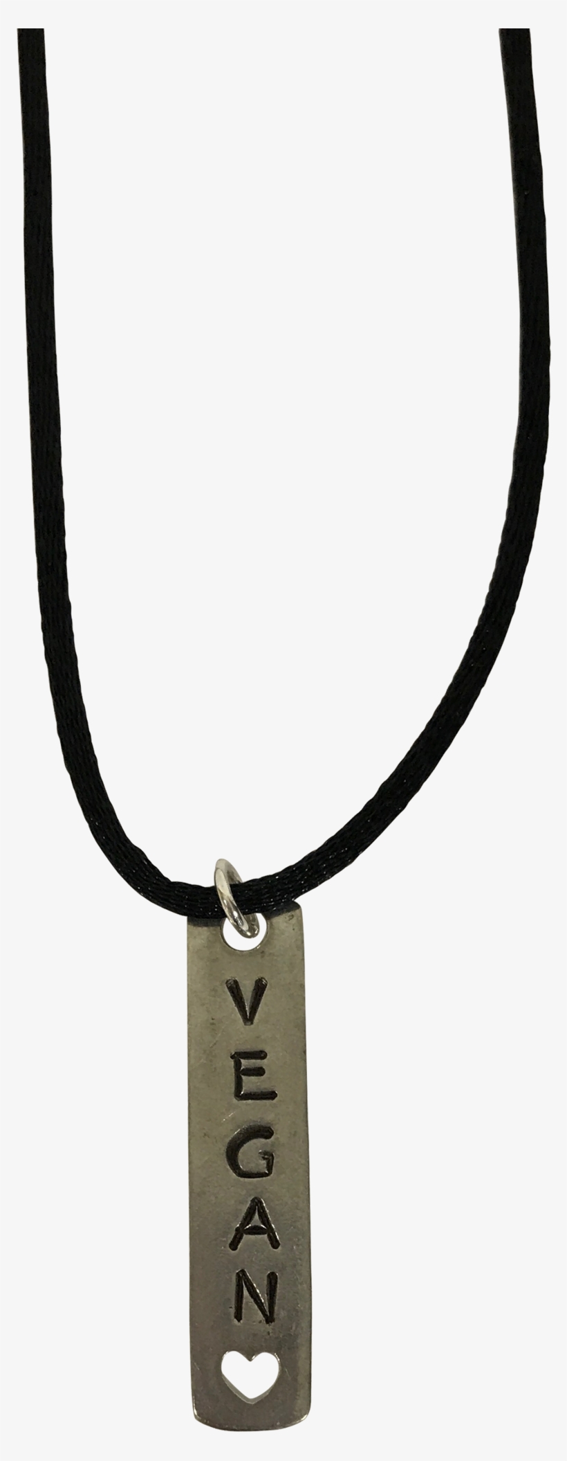 Vegan Silver Plated Pewter Charm Necklace-close Catskill - Pendant, transparent png