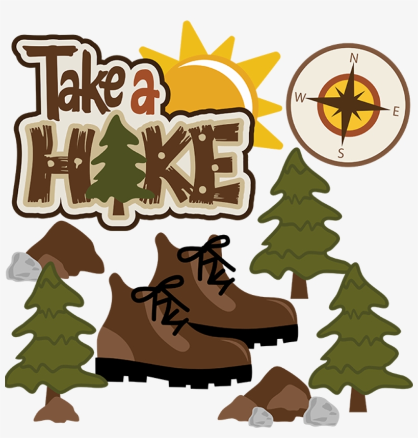 Svg Scrapbook Collection Outdoors Files Camping For - Free Clip Art Hiking, transparent png