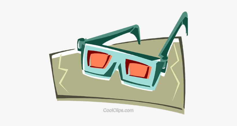 3-d Glasses Royalty Free Vector Clip Art Illustration - Well-being, transparent png