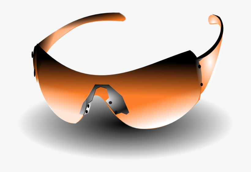 Sun Glasses Orange 555px - Sunglasses, transparent png