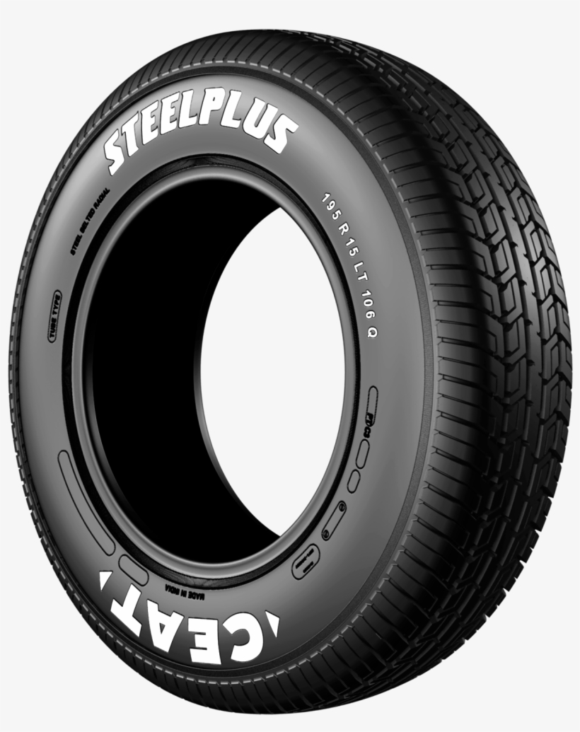 Ceat Steel Plus 195/80 R 15 Requires Tube 105 Q Car - Ceat Milaze X3 Tyres Price, transparent png
