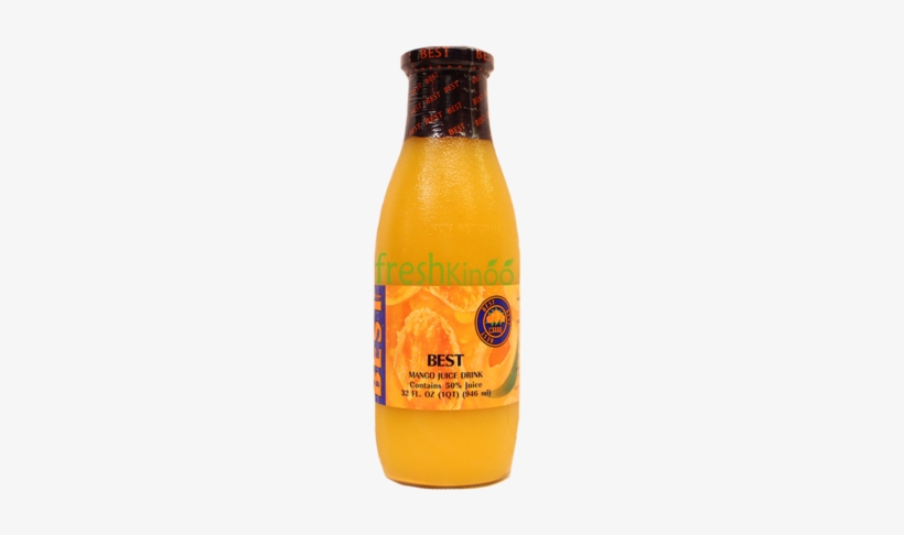 Best Mango Juice Drink - Glass Bottle, transparent png