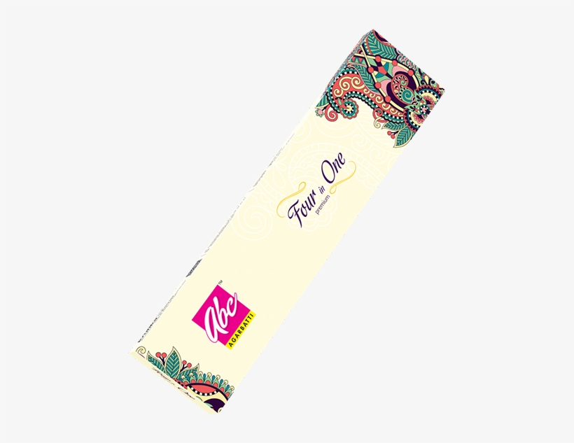 Four In One Abc - Incense Sticks Box Png, transparent png