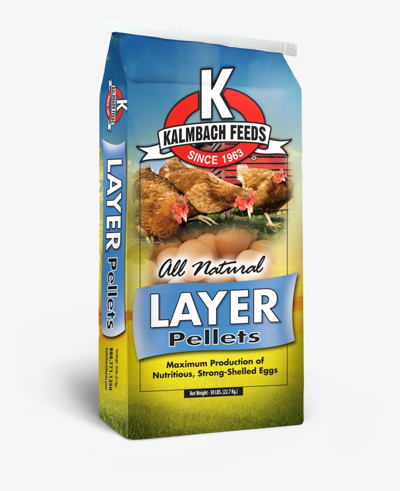17% All Natural Layer Pelleted 50lb - Kalmbach Feeds 50 Lb. For Chickens Crumble Layer Feed, transparent png