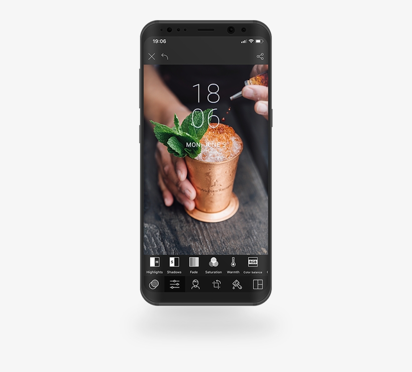 Photo Editor & Collage Maker - Drink, transparent png