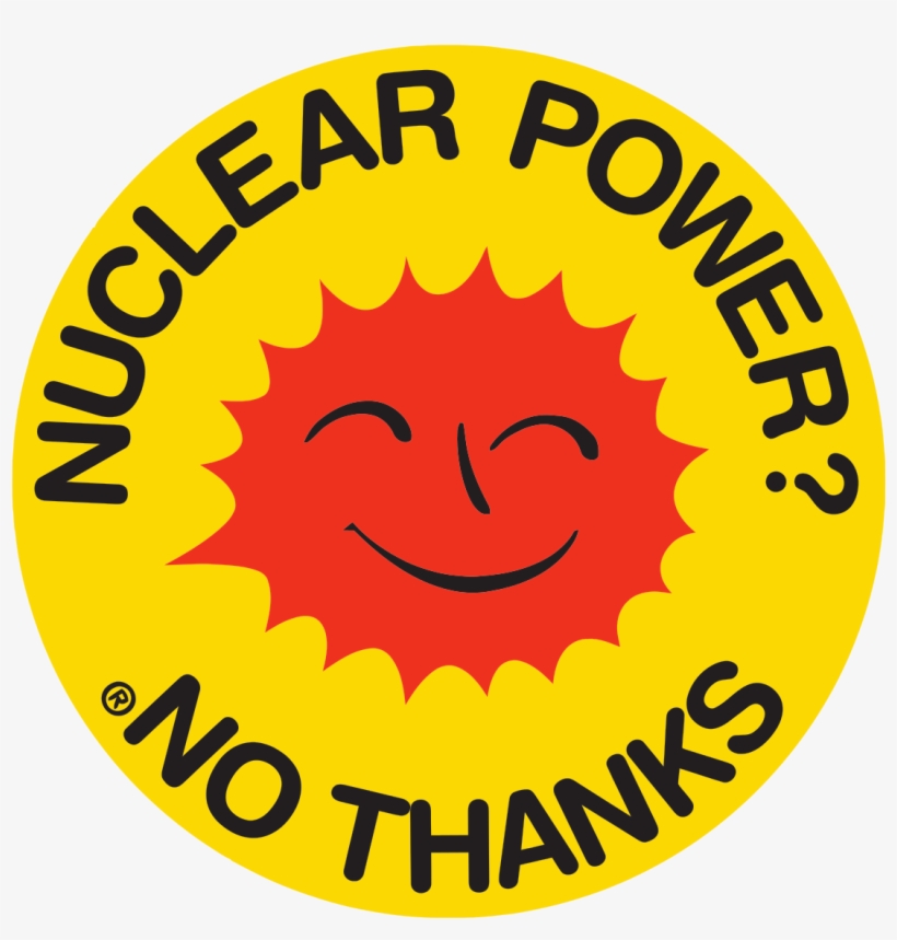 Atomkraft Nein Danke Button, transparent png