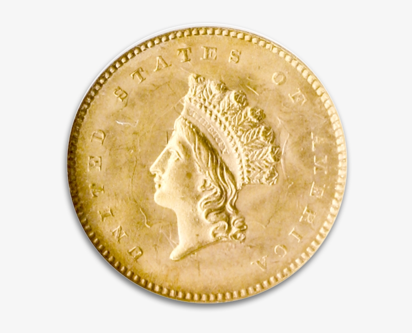 Gold Dollars - Coin, transparent png