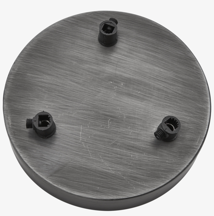Vintage Lighting Metal Ceiling Rose - Circle, transparent png