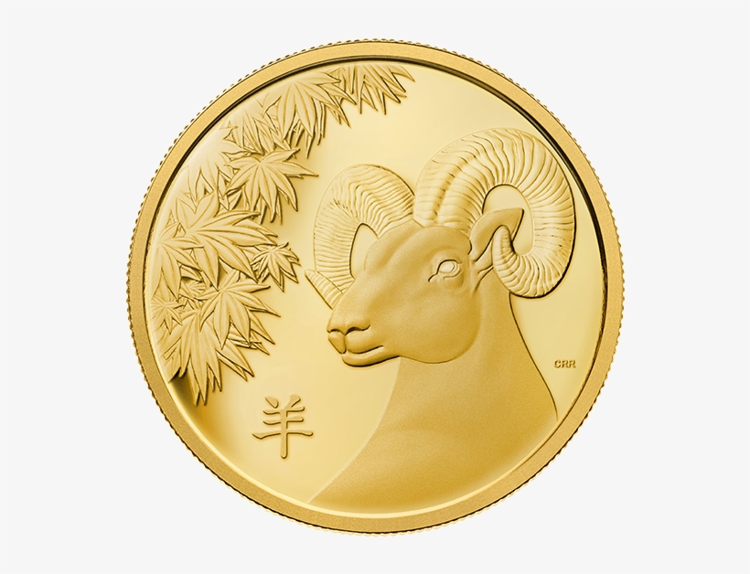 Year Of Sheep 2015 1423917847 - Canada Year Of The Sheep Coins, transparent png