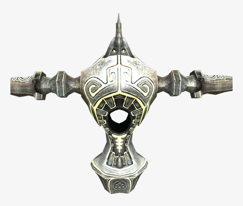 Hyrule Warriors Dominion Rod Hammer Guardian Statue - Weapon, transparent png