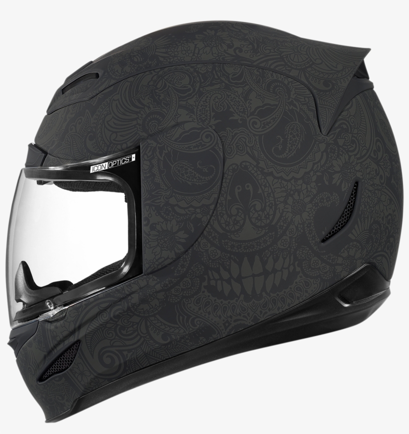 Black Rubatone - Icon Airmada Chantilly Helmet, transparent png