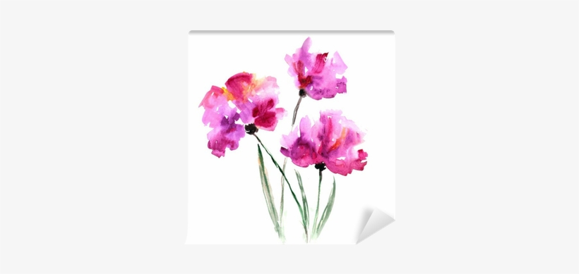 Watercolor Floral Bouquet - Abstract Watercolour Flower Bunch, transparent png