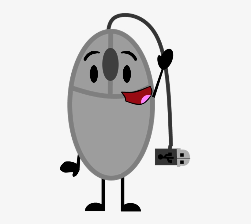 Wtw- Computer Mouse By Thendo26 - Bfdi Computer Mouse, transparent png