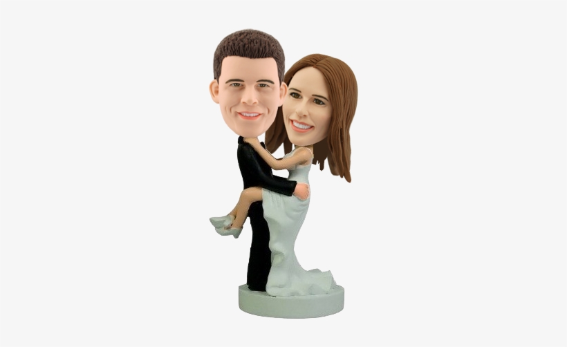 Custom Wedding Cake Topper Bobbleheads - Wedding Bobbleheads, transparent png
