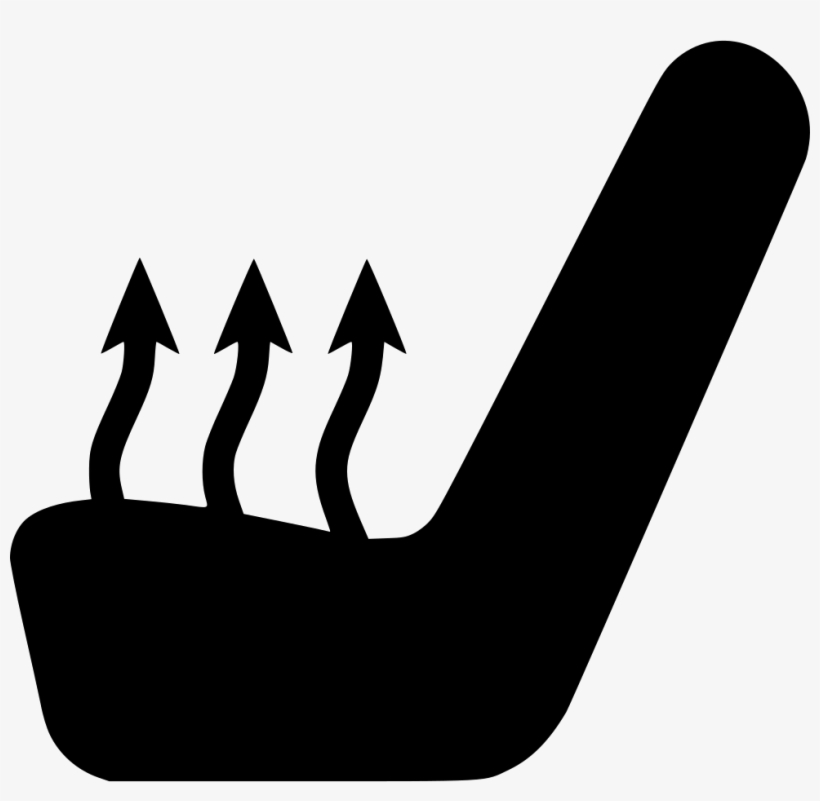 Car Seat Temperature Comments - Car Seat Icon, transparent png