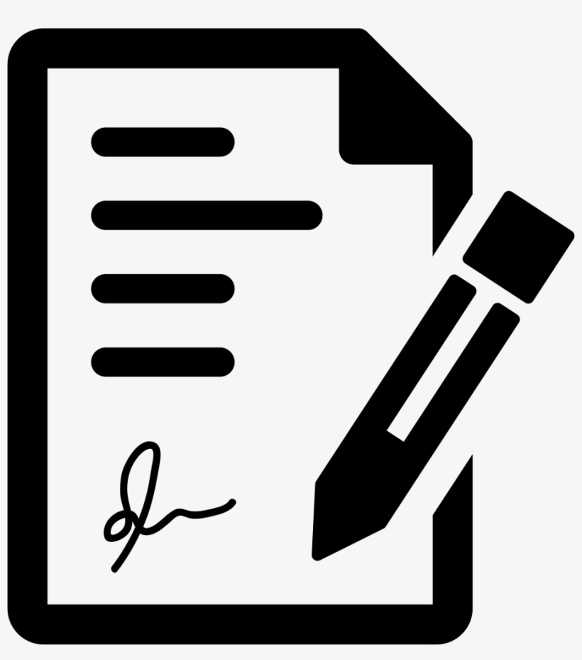 The Contract Png Icon Free Download Comments - Contract Png, transparent png