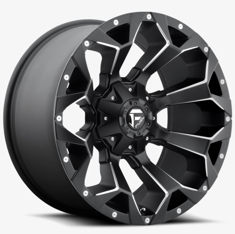 Assault - D546 - 20 Fuel Assault Wheels, transparent png
