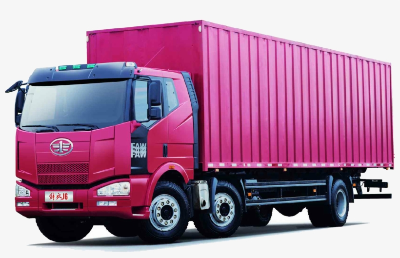 7500 Kg - Container With Truck Png, transparent png