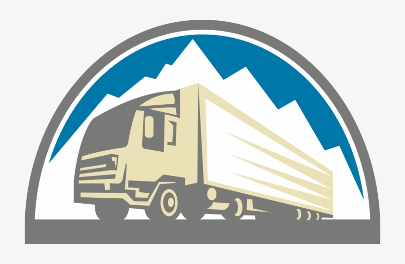 We're Always Listening - Container Truck And Trailer Flames Oval Car Magnet, transparent png