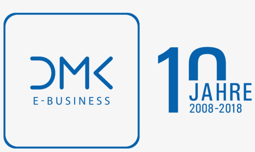 Logo 10 Jahre Dmk E-business Gmbh - Ga Machete Guest House, transparent png