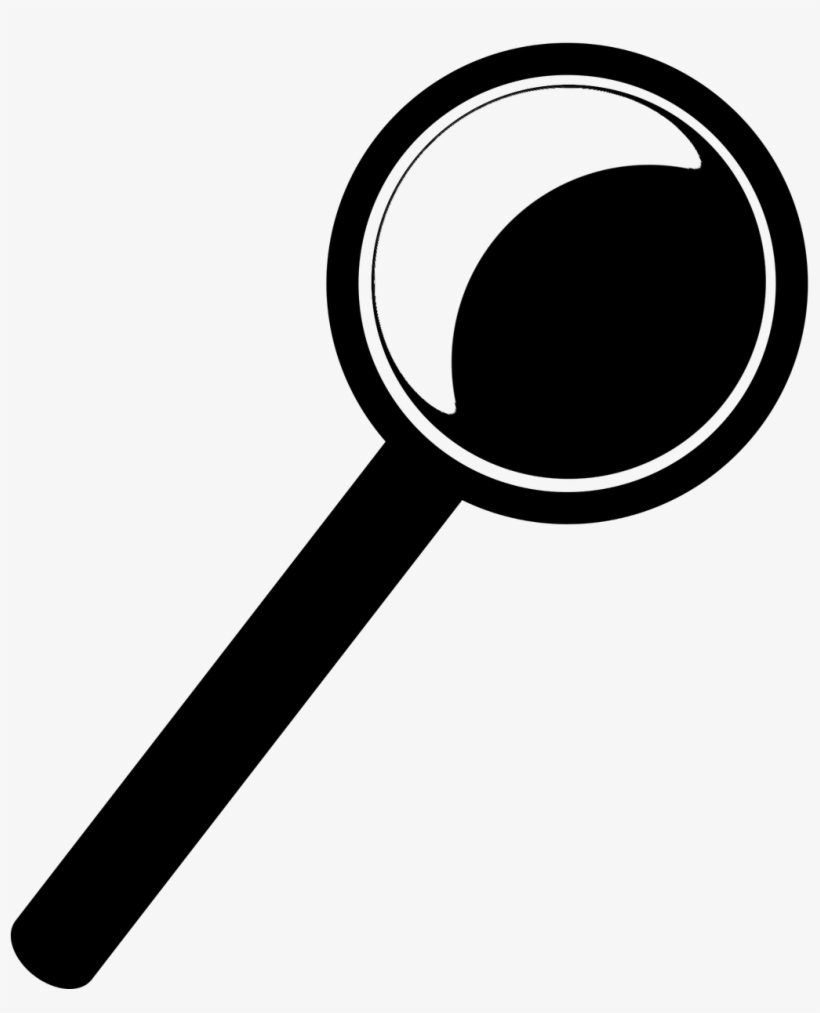 Transparent Library Fingerprint Clipart Magnifying - Pictogramme Loupe Png, transparent png