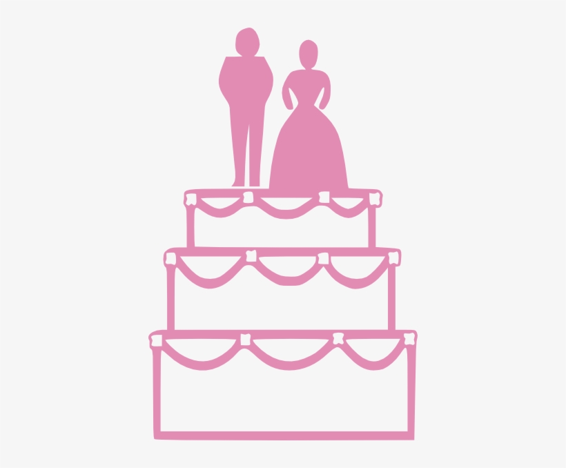 Wedding Tiered Cake Clip Art, transparent png