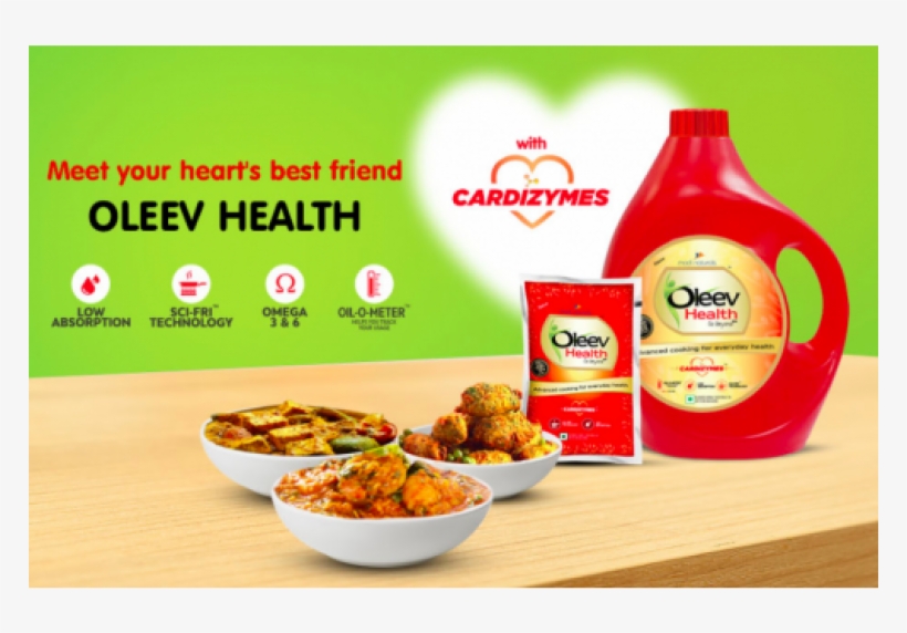 Oleev Health 5l Get 1l Free - Oleev Active Blended Oil, transparent png