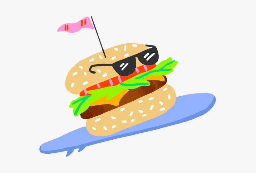 Eat Your Way Across America's Beaches - Illustration, transparent png
