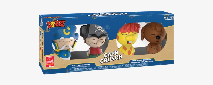 Cap'n Crunch, Jean Lafoote, Crunchberry Beast, Seadog - Crunchberry Beast Funko Pop, transparent png