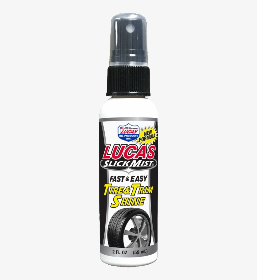 Lucas Oil Tire Shine- 2oz - Lucas Oil 10513 Slick Mist Tire And Trim Shine 24 Oz, transparent png