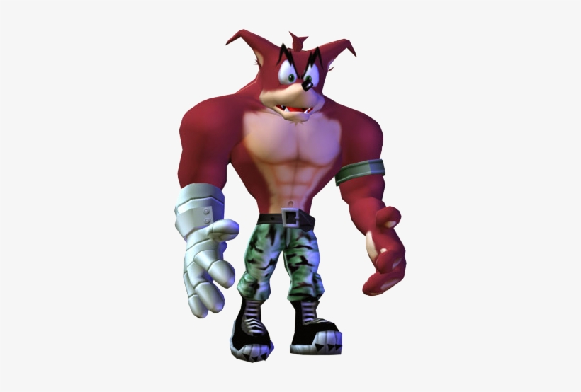 Crunch Bandicoot The Wrath Of Cortex - Crunch Bandicoot Wrath Of Cortex, transparent png