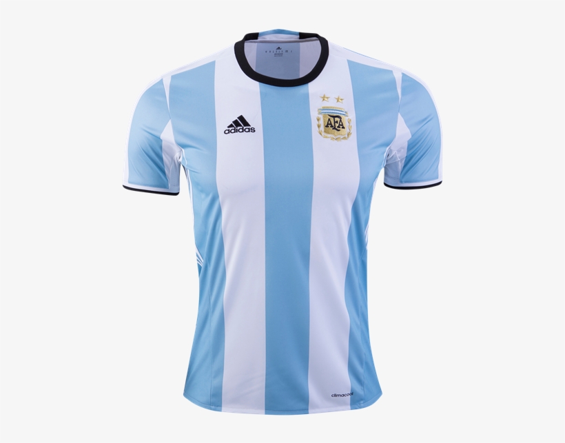 Argentina 2016 Home Soccer Jersey - Argentina 16 17 Jersey, transparent png