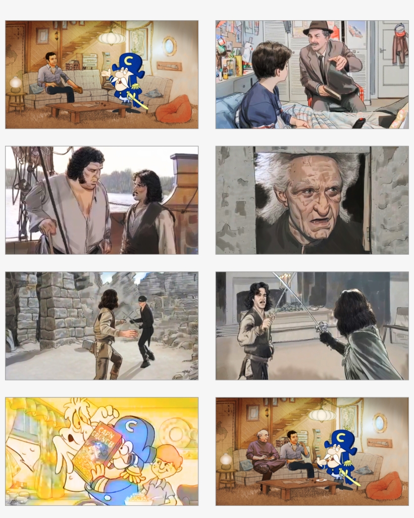 Movie Artwork I Designed And Illustrated That Would've - Collage, transparent png