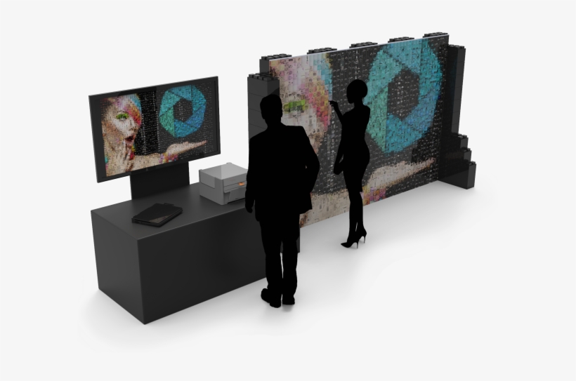 Photo Mosaic Wall - Hashtag Printer Mosaics, transparent png