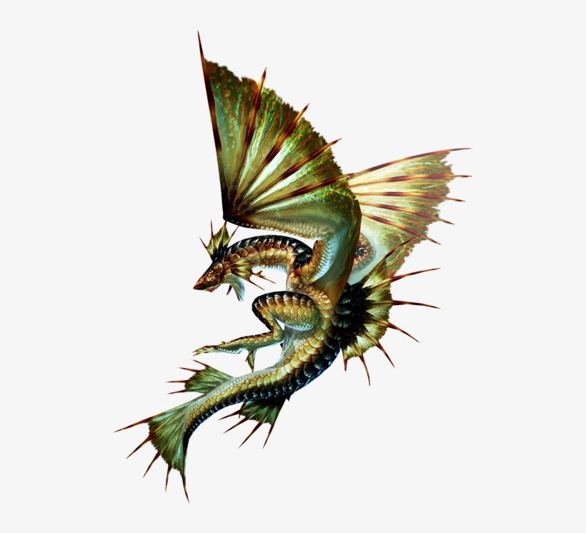 Pub Plesioth - Monster Hunter Green Plesioth, transparent png