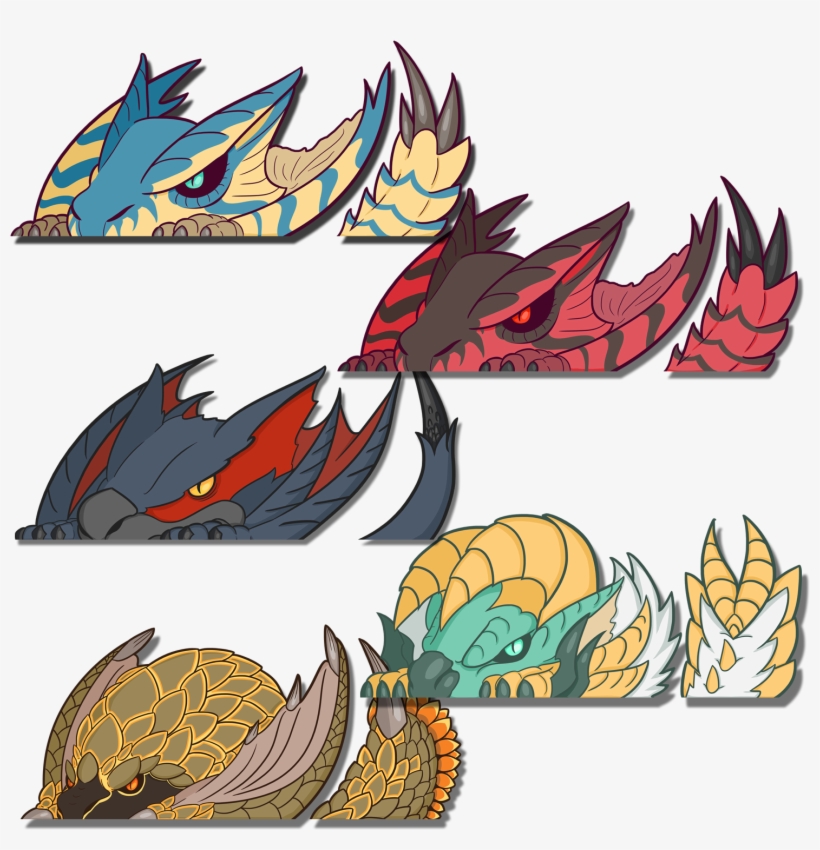 Next Prev Image Of Monster Hunter Peekers Series - Monster Hunter, transparent png