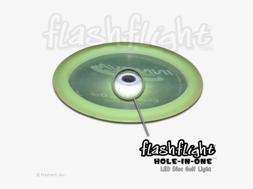 Flashflight Hole In One Disc Golf Led Light - Golf, transparent png