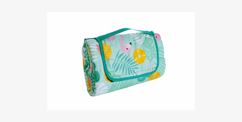 Picnic Blanket, Flamingo Print - Couverture Pique Nique Lidl, transparent png