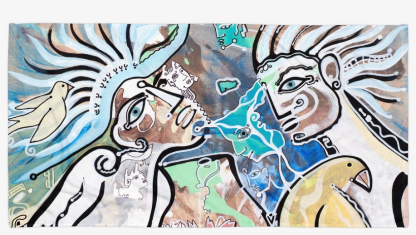 Connected Beach Blanket - Beach, transparent png