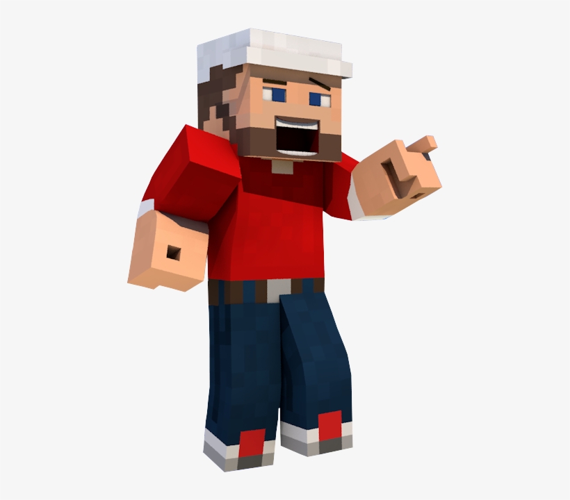 By - Post Malone Minecraft Skin, transparent png