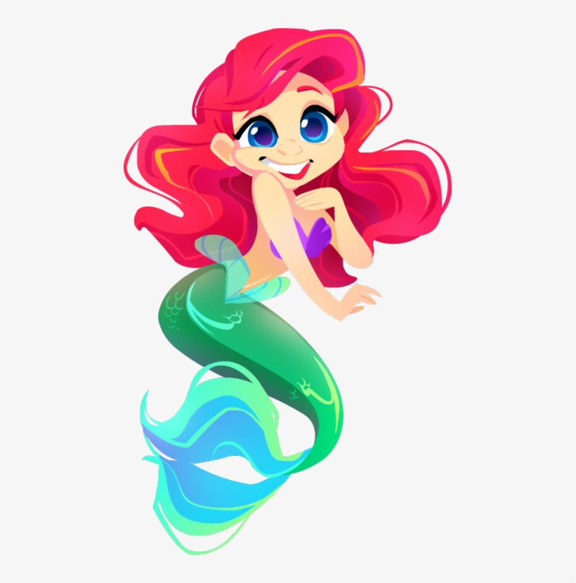 Ariel Mermaid, transparent png