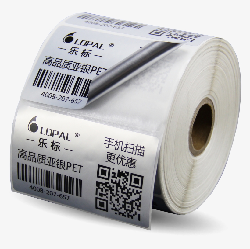 Loble Barcode Paper / Aramid Pet / Self-adhesive Label - Label, transparent png