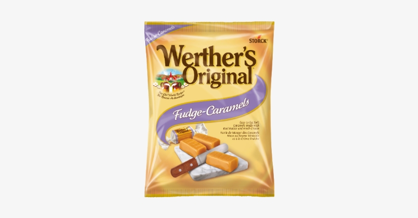 Fudge Caramels Fudge Caramels - Werther's Original, transparent png